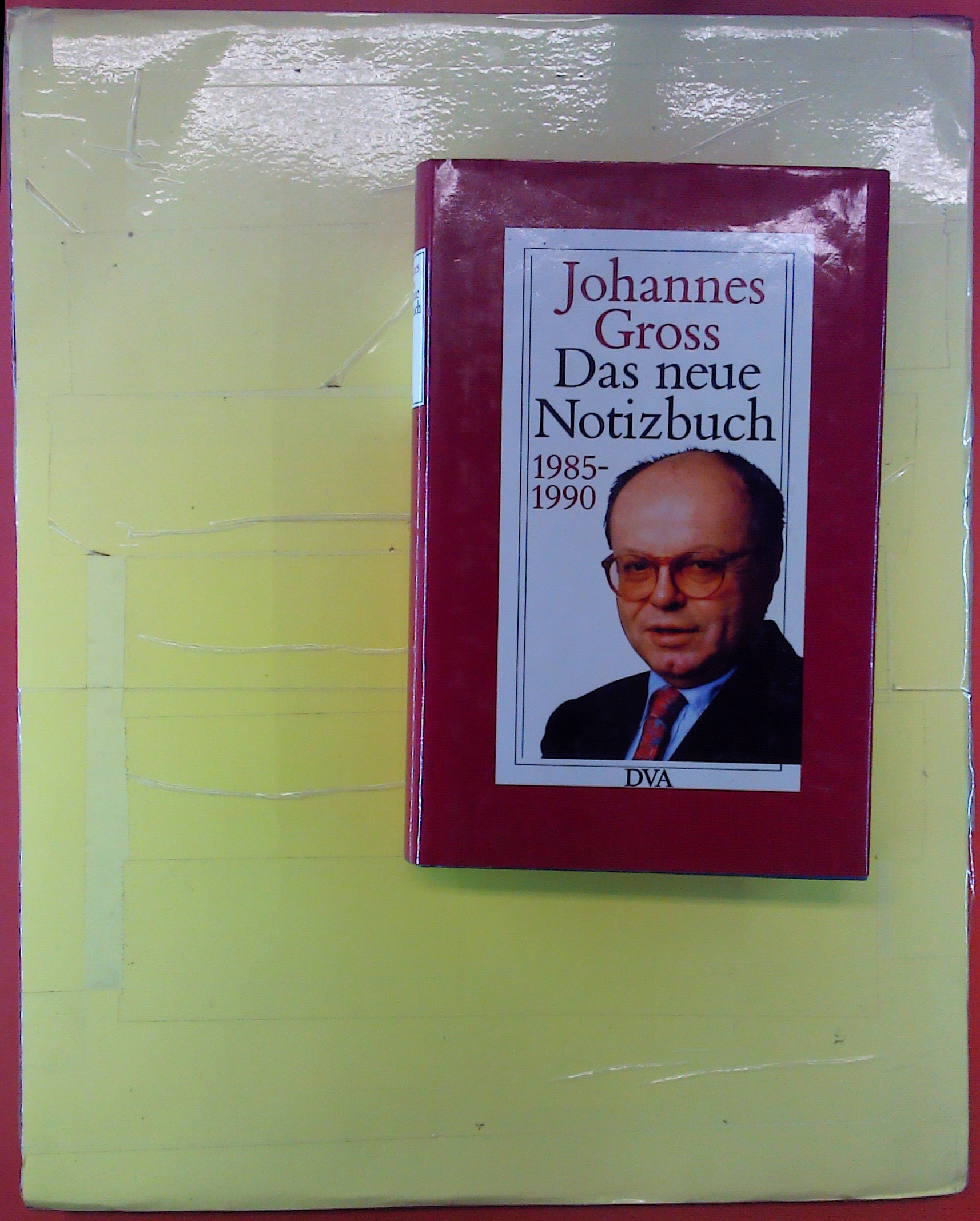 Das neue Notizbuch 1985-1990 - Gross, Johannes