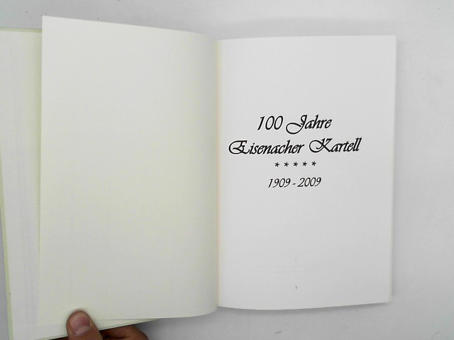 100 Jahre Eisenacher Kartell 1909 - 2009 - Unbekannt