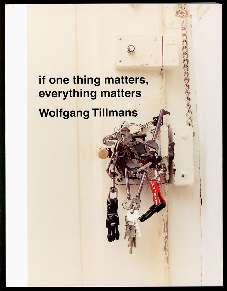If one thing matters, everything matters. If one thing matters, everything matters.