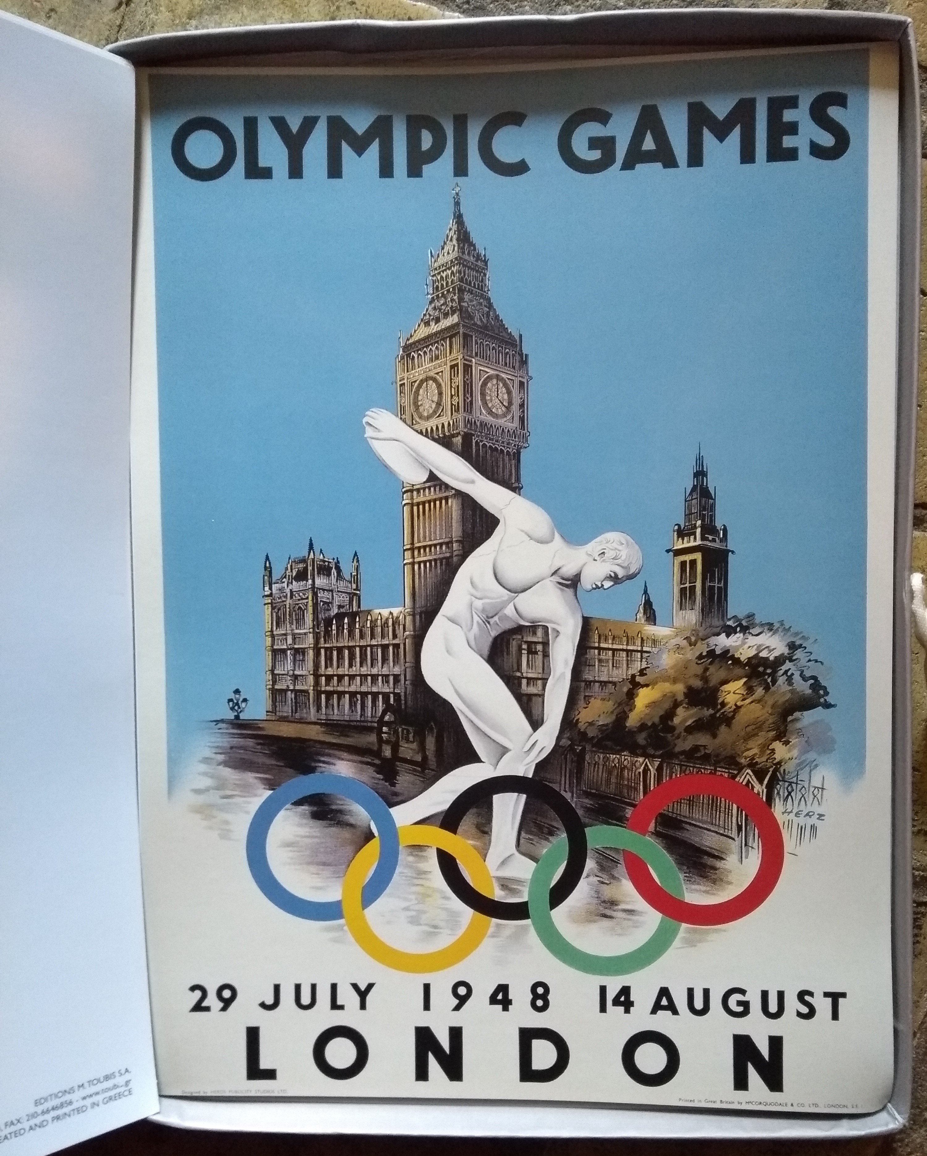 オリンピックポスターセット 1896-2004 Olympic Posters Athens 1896 - Athens 2004: 1st Edition Art&nbsp