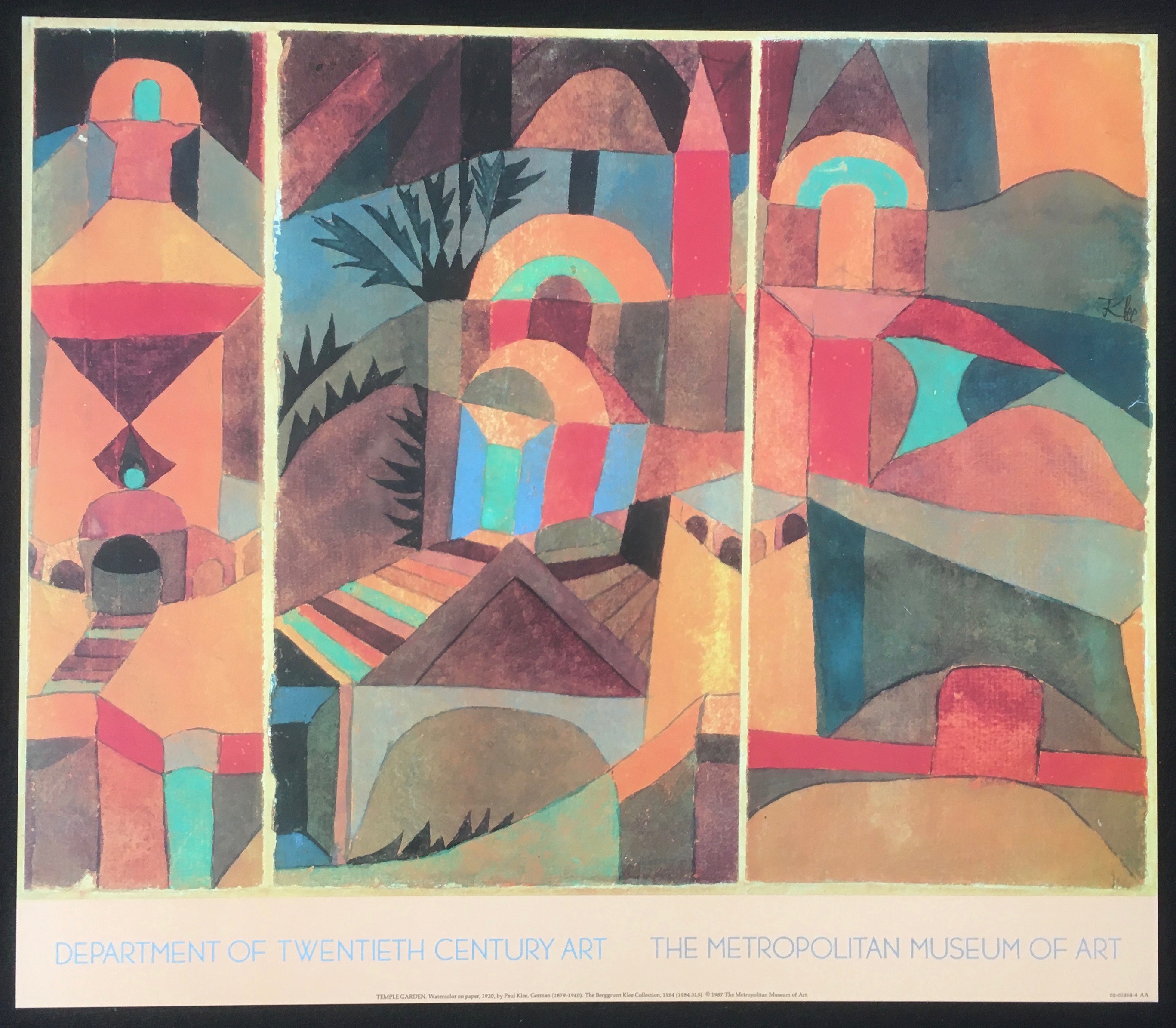 Paul Klee | Temple Gardens | The Metropolitan Museum of Art