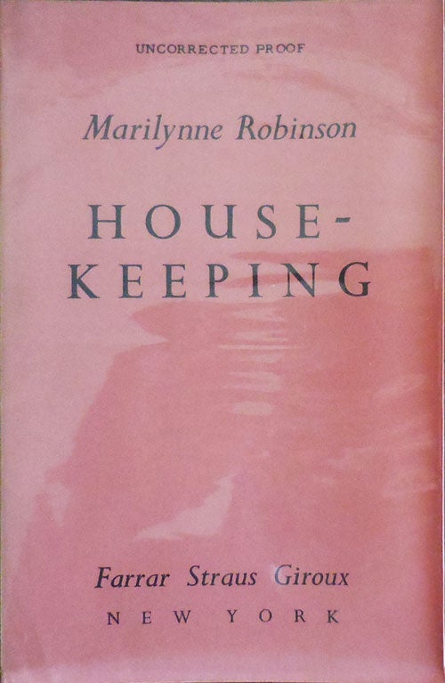 Housekeeping Robinson, Marilynne [Near Fine] [Softcover]