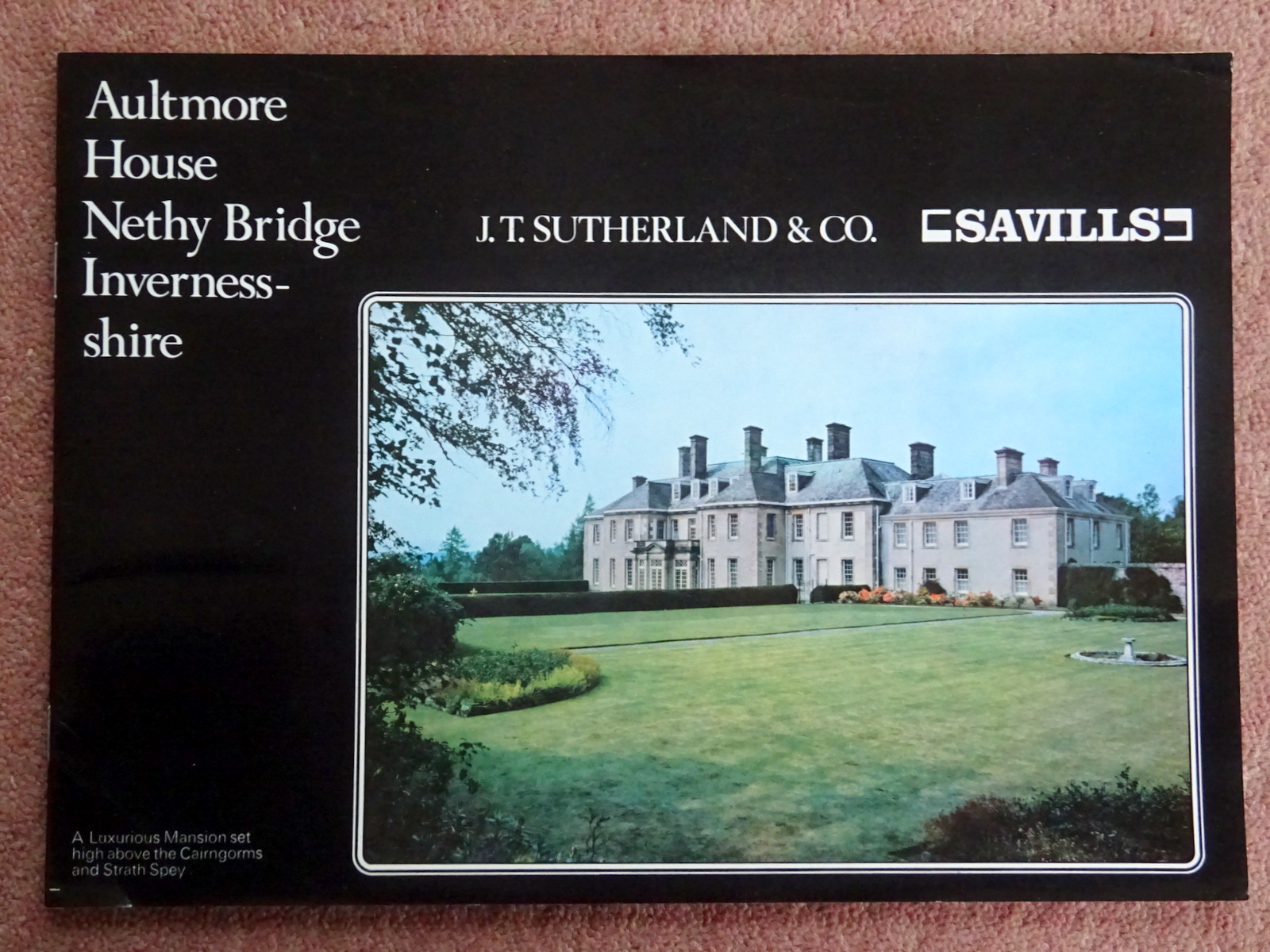 Aultmore House, Nethy Bridge, Invernessshire, Scotland, c1977