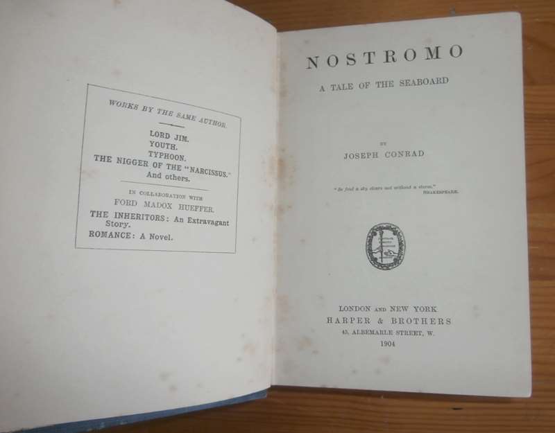 nostromo 1904 nostromo 1904