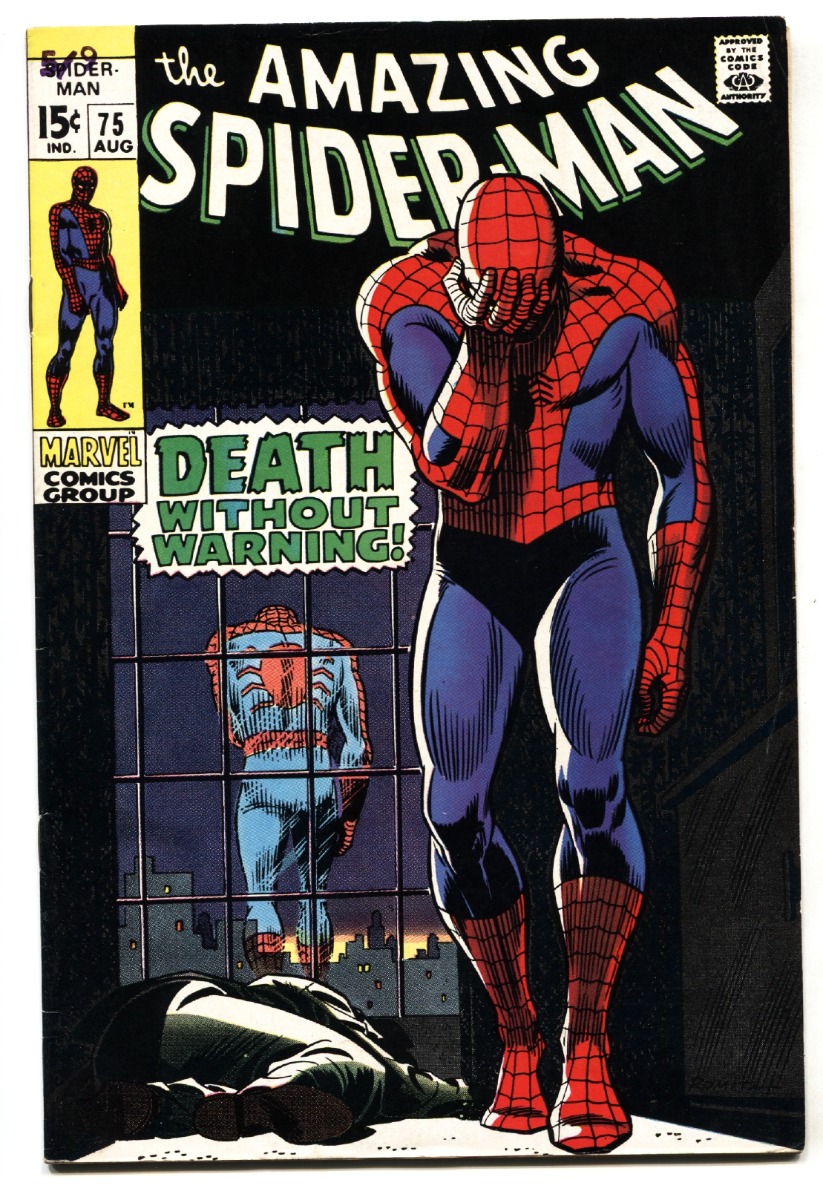 AMAZING SPIDER-MAN #75 1969-comic book-MARVEL-SILVER-AGE FN: (1969) Comic |  DTA Collectibles