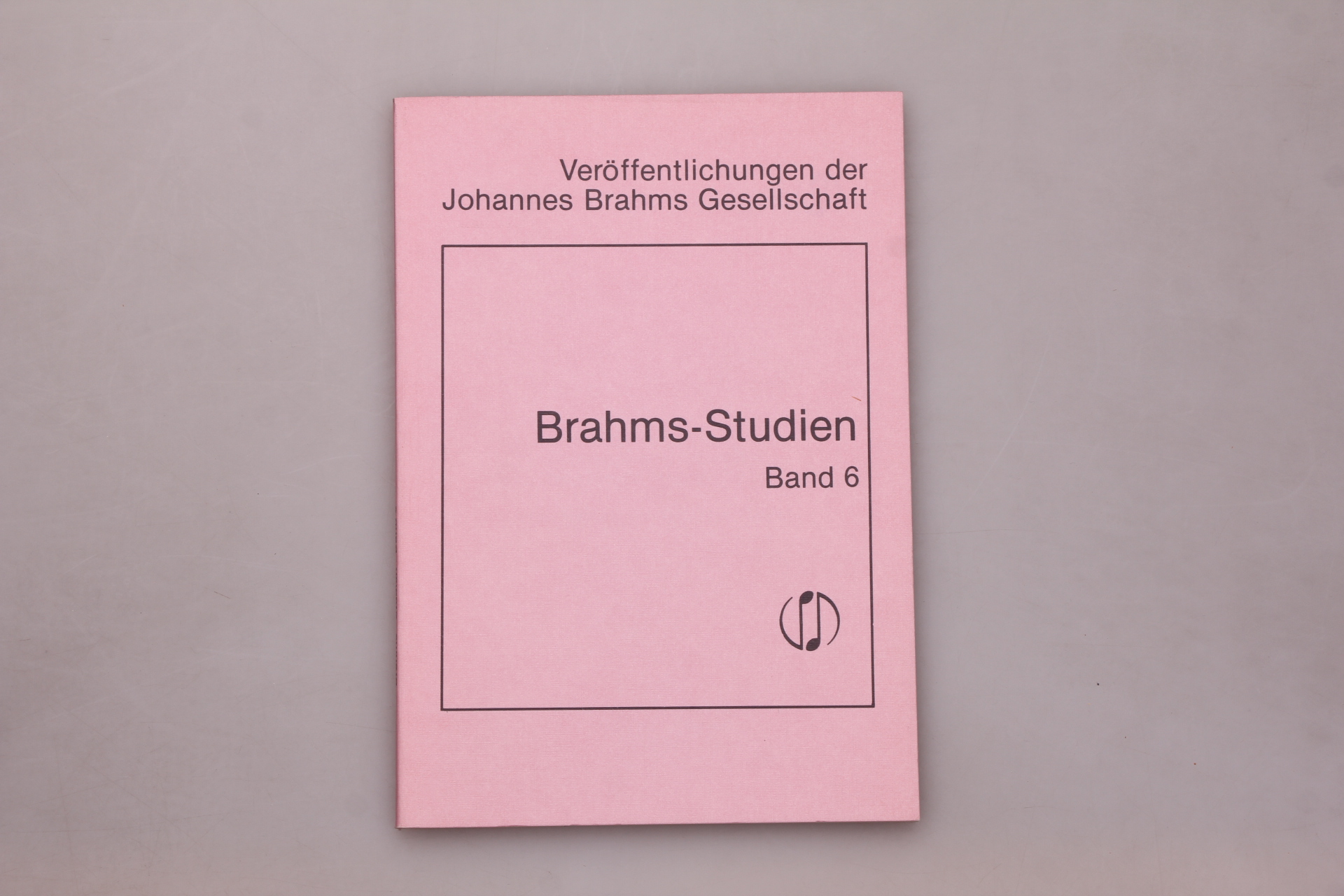 BRAHMS-STUDIEN. Veröffentlichungen der Brahms-Gesellschaft Hamburg e.V - Hrsg.]: Hofmann, Kurt; Wagner, Karl Deiter; Johannes Brahms Gesellschaft Internationale Vereinigung e.V.
