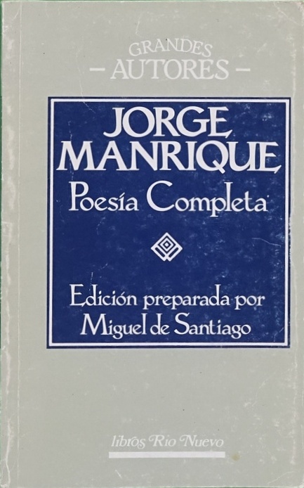 Poesía completa - Manrique, Jorge