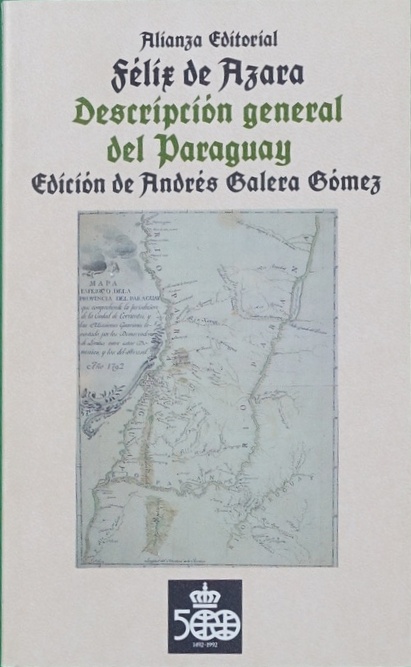Descripción General de paraguay - Azara, Félix de