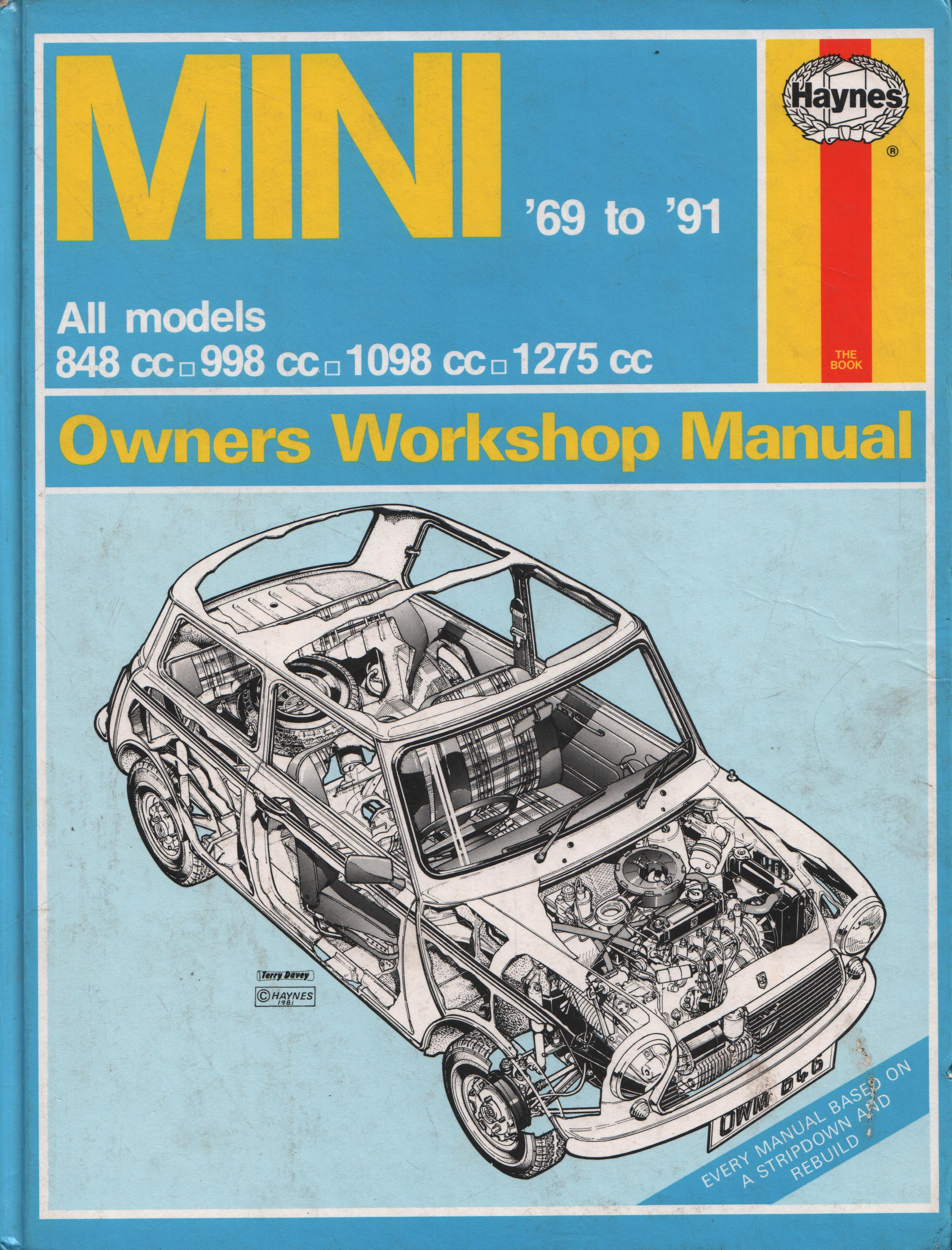 Mini Owners Workshop Manual - Mead, John