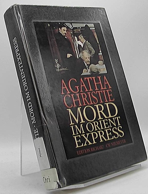 Mord im Orientexpress : ein Hercule-Poirot-Roman. [Einzig berecht. Übers. aus dem Engl. von Elisabeth van Bebber] / Edition Richarz, Bücher in grosser Schrift - Christie, Agatha