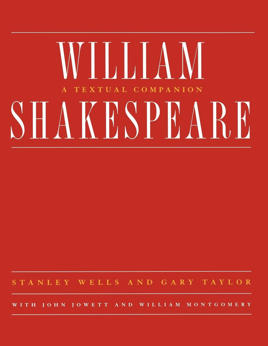 William Shakespeare - Montgomery, William