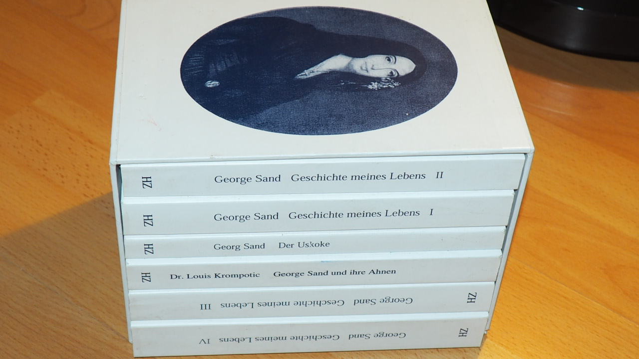 George Sand. Gesamtausgabe in 6 Bänden. - Sand, George