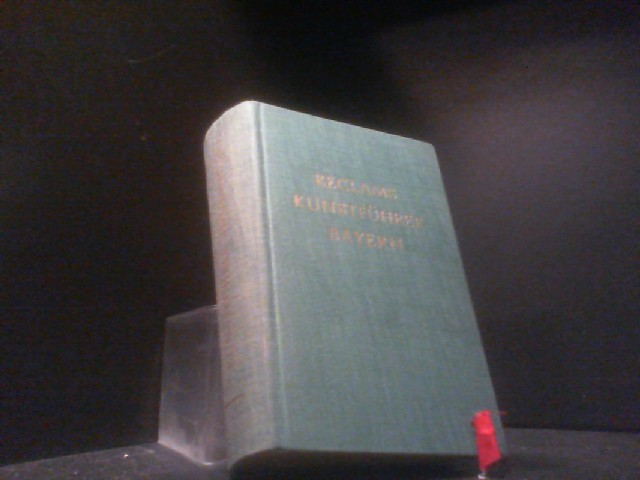 Reclams Kunstführer; Teil: Deutschland. Bd. 1. / 1., Bayern Süd : Oberbayern, Niederbayern, Schwaben ; Kunstdenkmäler u. Museen / von Alexander von Reitzenstein u. Herbert Brunner. [Zeichn.: Werner Meyer] / Universal-Bibliothek ; Nr. 10317 - Reitzenstein, Alexander von (Mitwirkender)