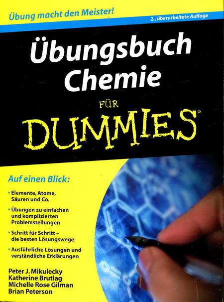 Übungsbuch Chemie für Dummies - Mikulecky, Peter J.