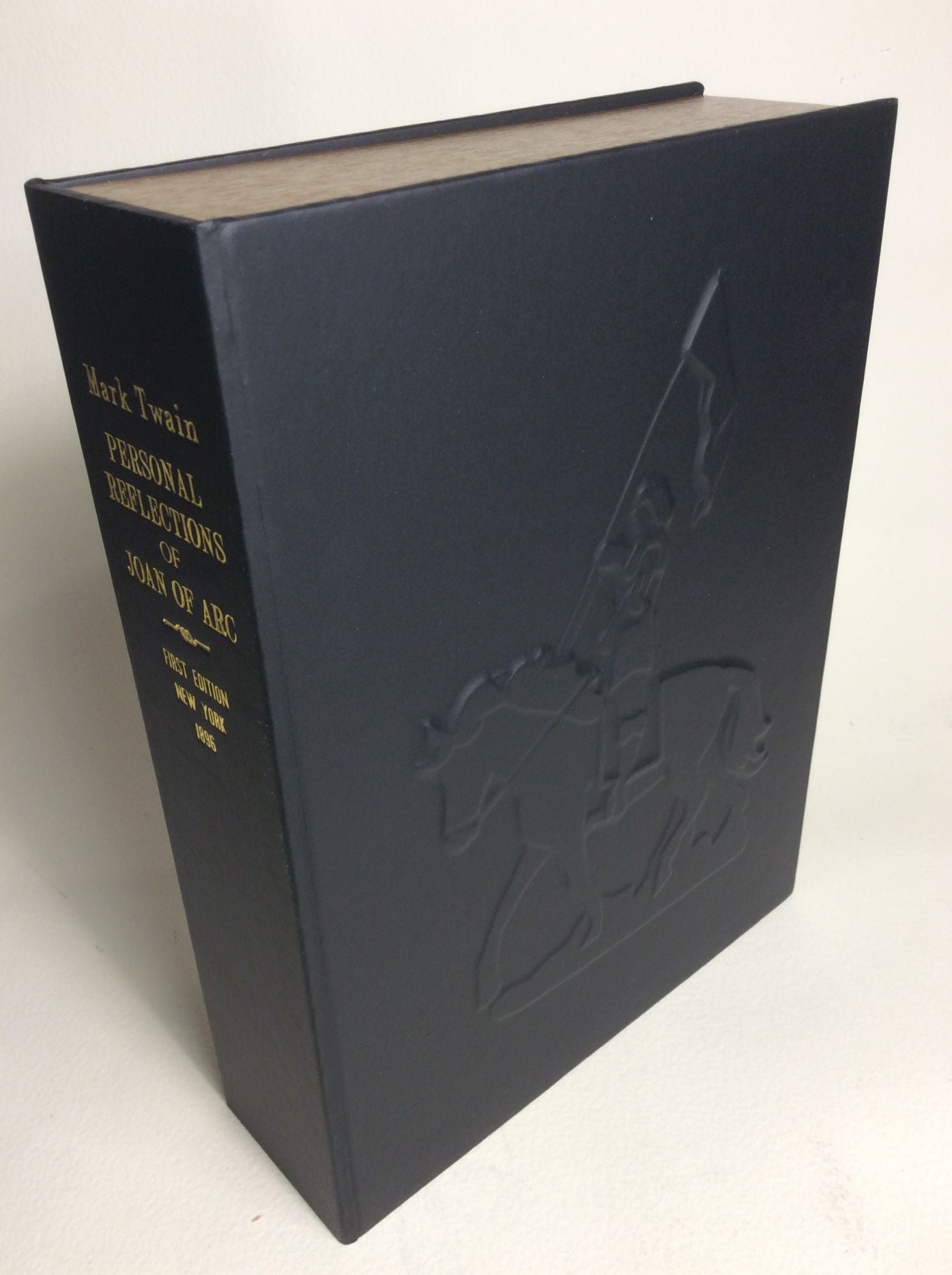 PERSONAL RECOLLECTIONS OF JOAN OF ARC [Collector's Custom Clamshell case only - Not a book and "no book" included] Mark Twain (Samuel L. Clemens) [ ]