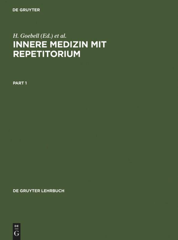 Innere Medizin mit Repetitorium - Goebell, Harald|Wagner, Joachim