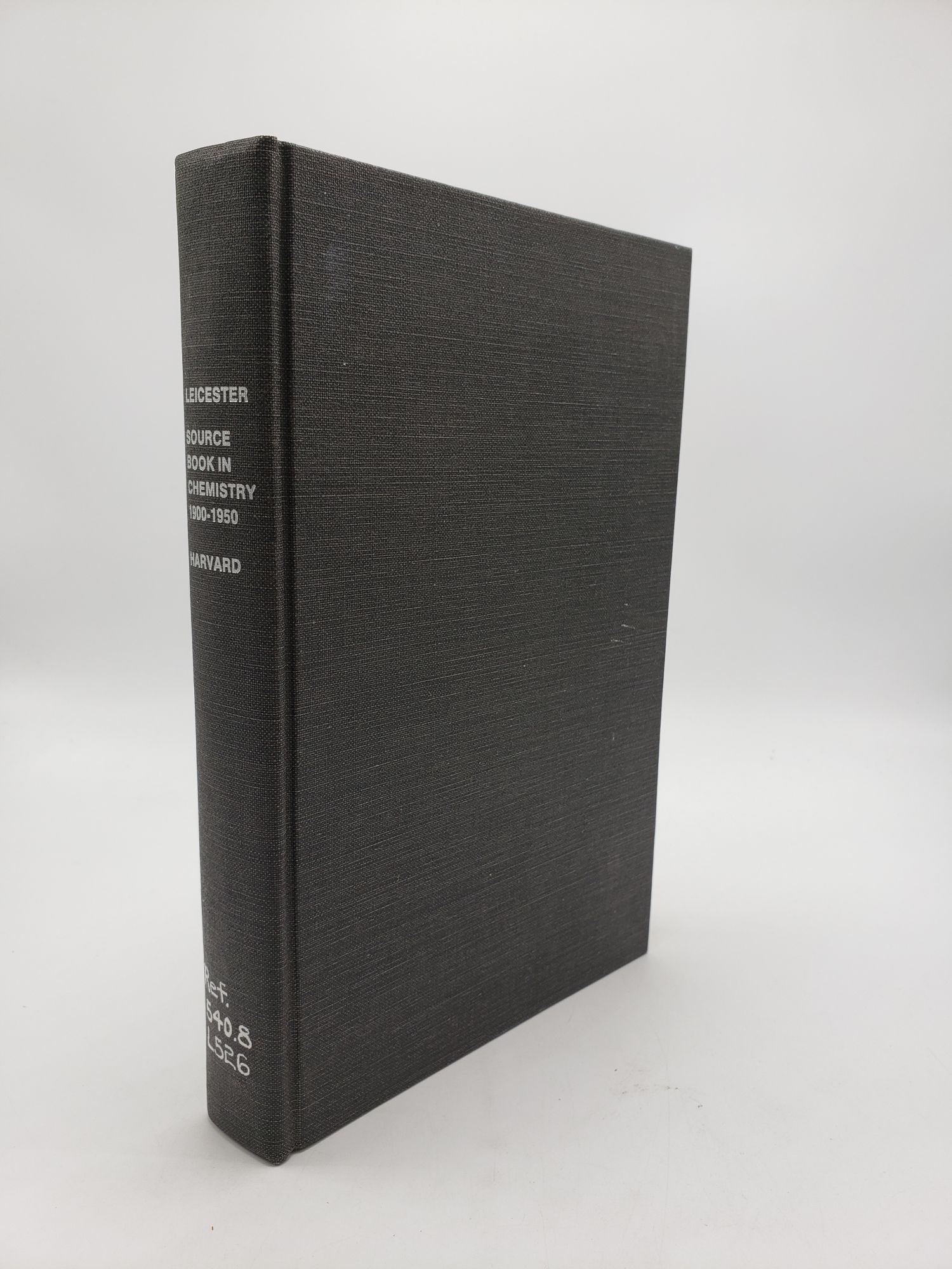 Source Book in Chemistry, 1900-1950 by Henry M. Leicester: Ex-Library ...