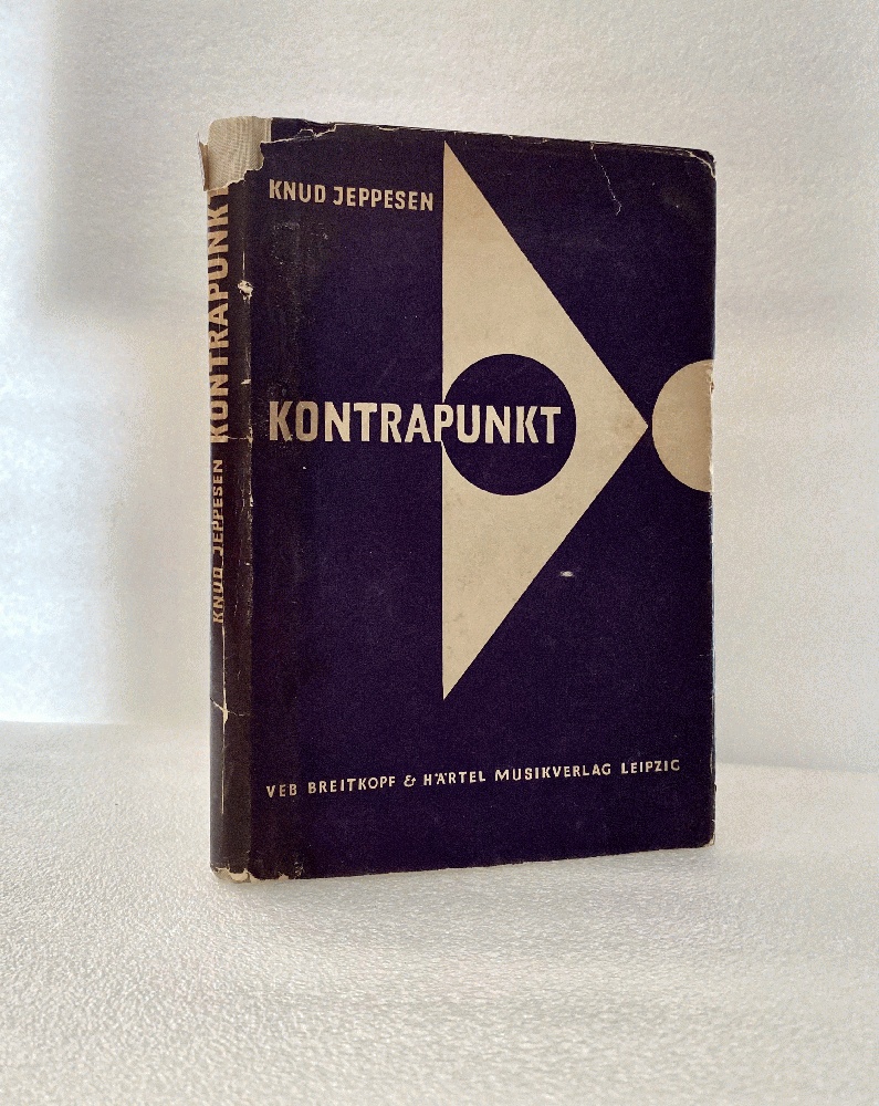 VOKALPOLYPHONIE.　Unmarked　Knud.:　Jeppesen,　Hardcover　KONTRAPUNKT.　boredom　Clean　LEHRBUCH　KLASSISCHEN　(1956)　DER　by　books