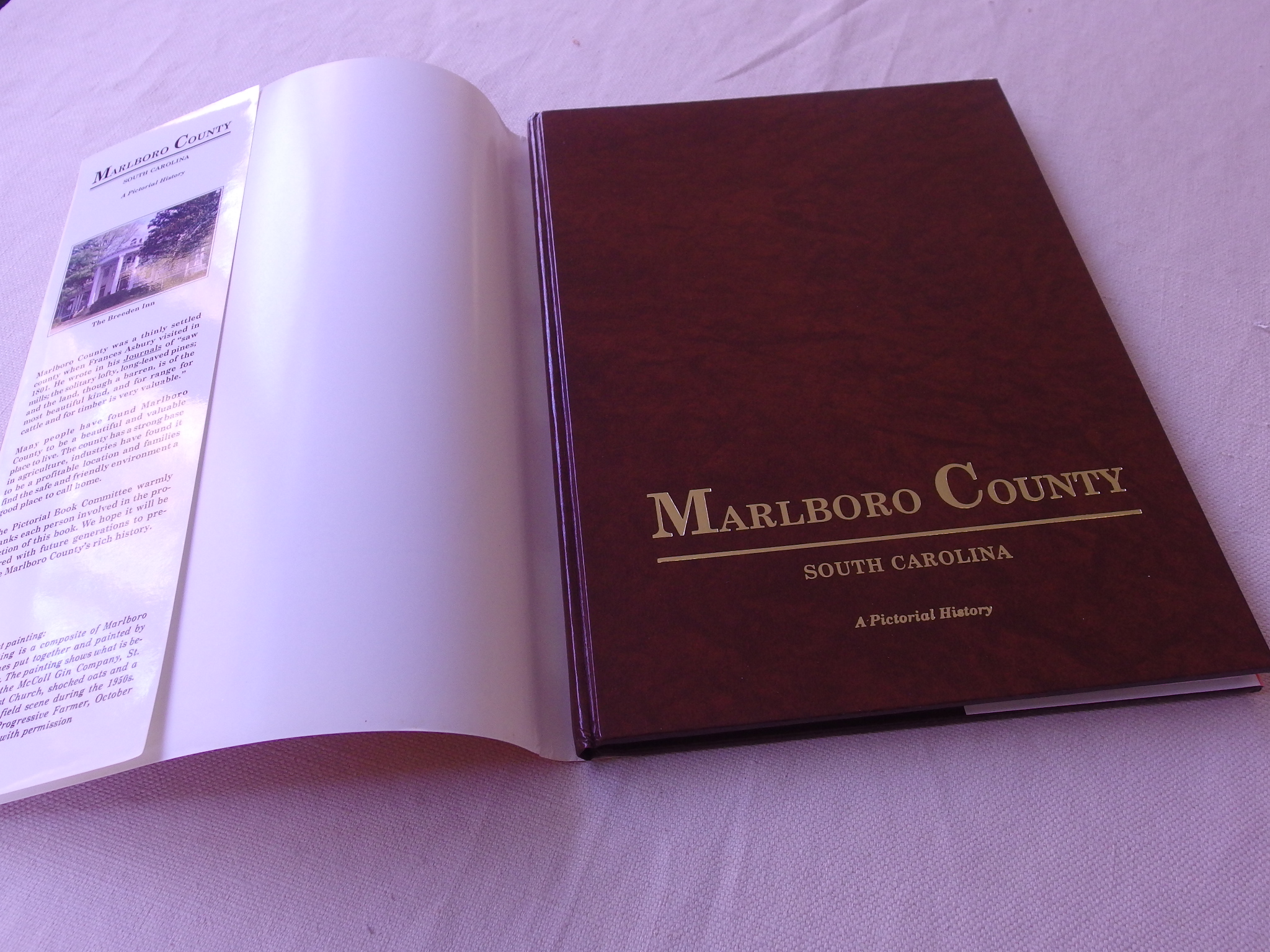 Marlboro County South Carolina, A Pictorial History by Marlboro