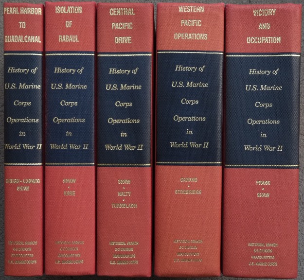 History of U.S. Marine Corps Operations in World War II (5 Volume set