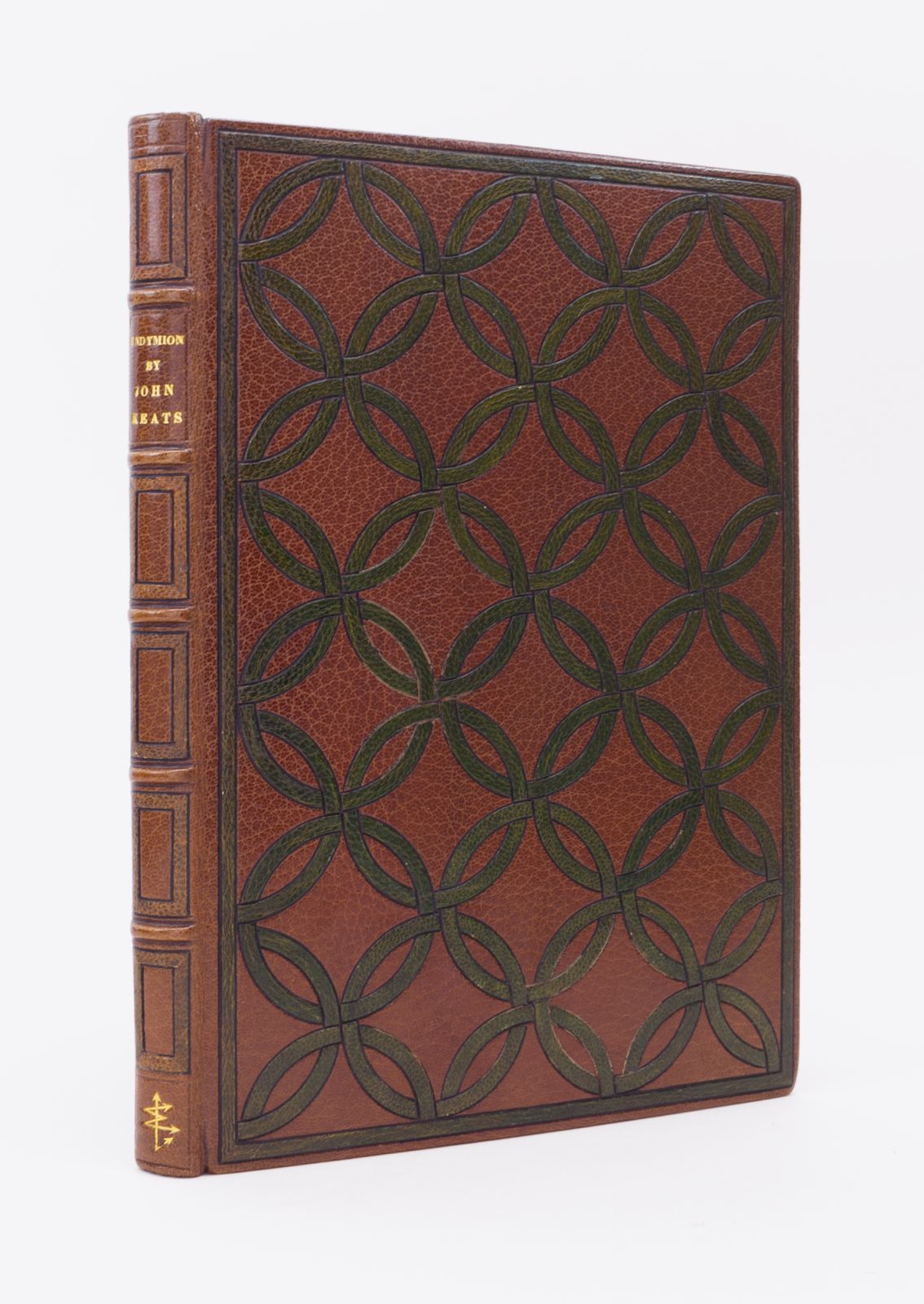 ENDYMION: A POETIC ROMANCE - (ILLUMINATED BOOKS). (BINDINGS - MARIE DE JOUVENCEL). (ELSTON PRESS). KEATS, JOHN