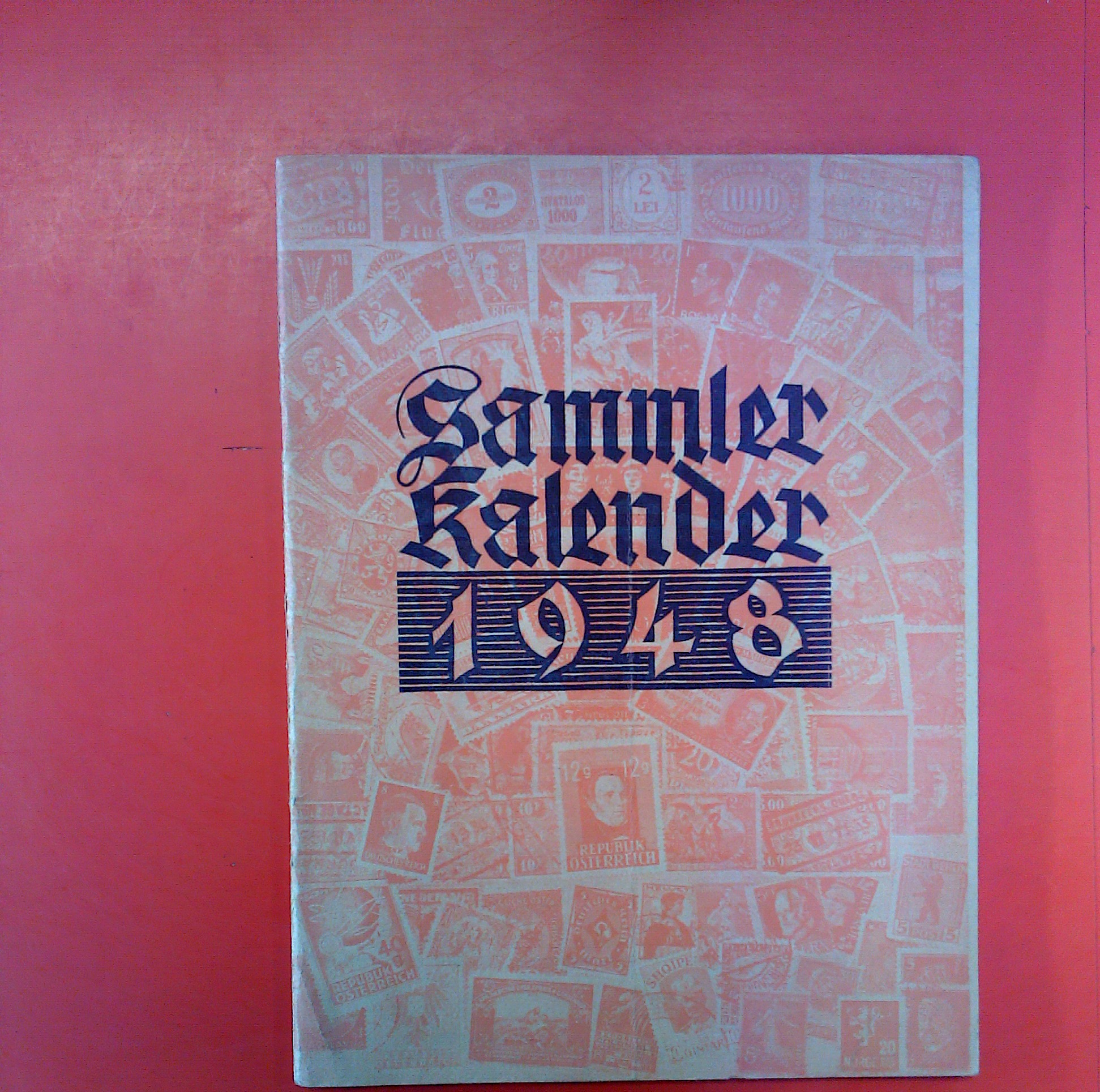 Sammler Kalender 1948. Robert H. Drechsler  Barnebys