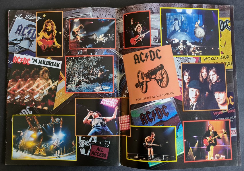 Programme AC/DC : Stiff Upper Lip World Tour 2000 by ( Hard Rock ...