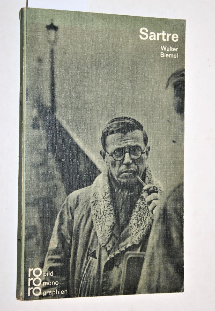 Jean-Paul Sartre mit Selbstzeugnissen und Bilddokumenten. Rowohlt Bildmonographien Nr. 87. - Walter Biemel