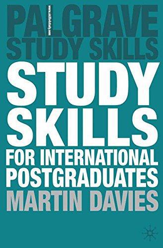 Study Skills for International Postgraduates (Palgrave Study Skills) - Davies, Professor Martin