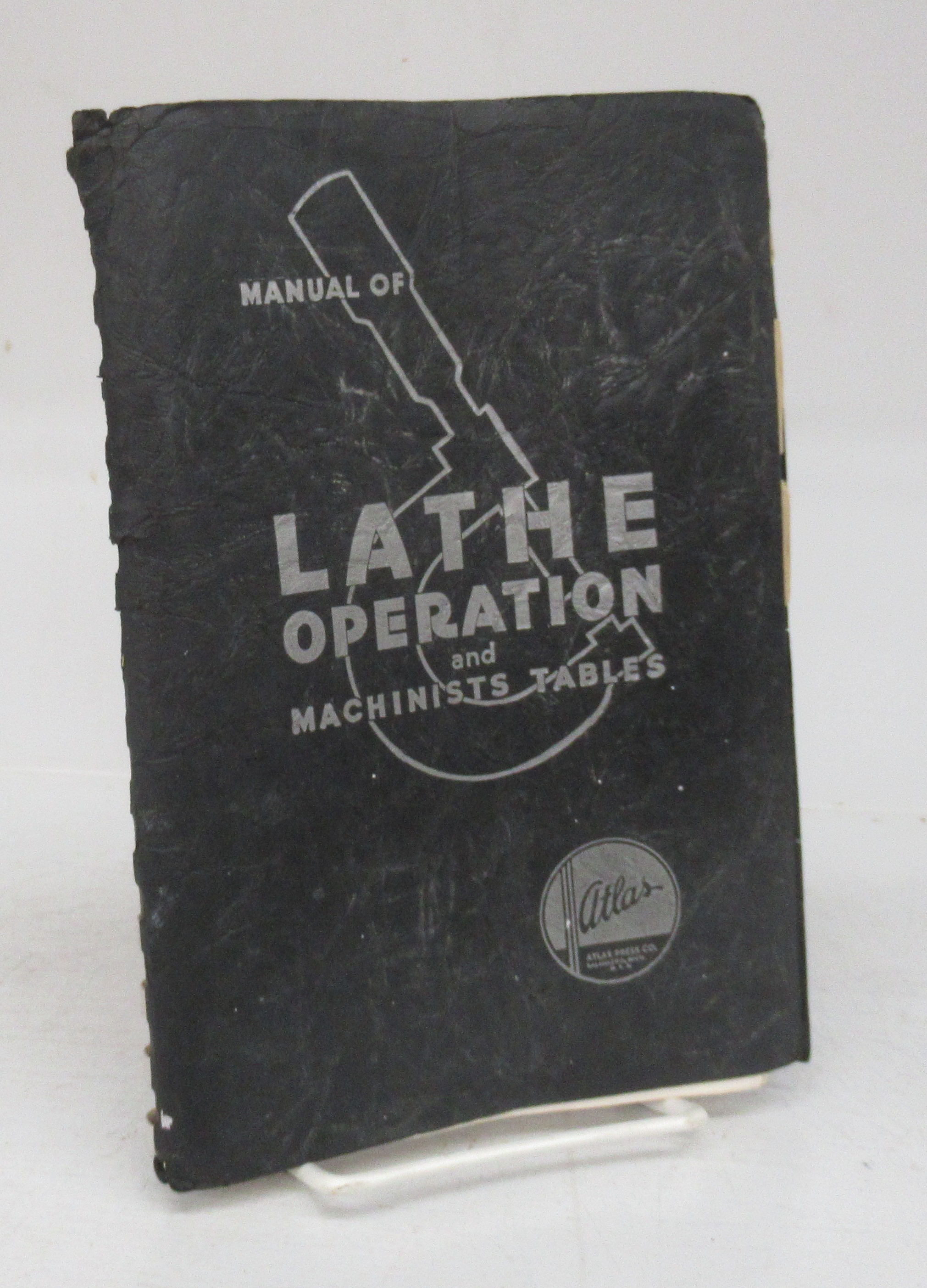 ATLAS Manual of Lathe Operation and Machinists Tables 292 Pages on CD 