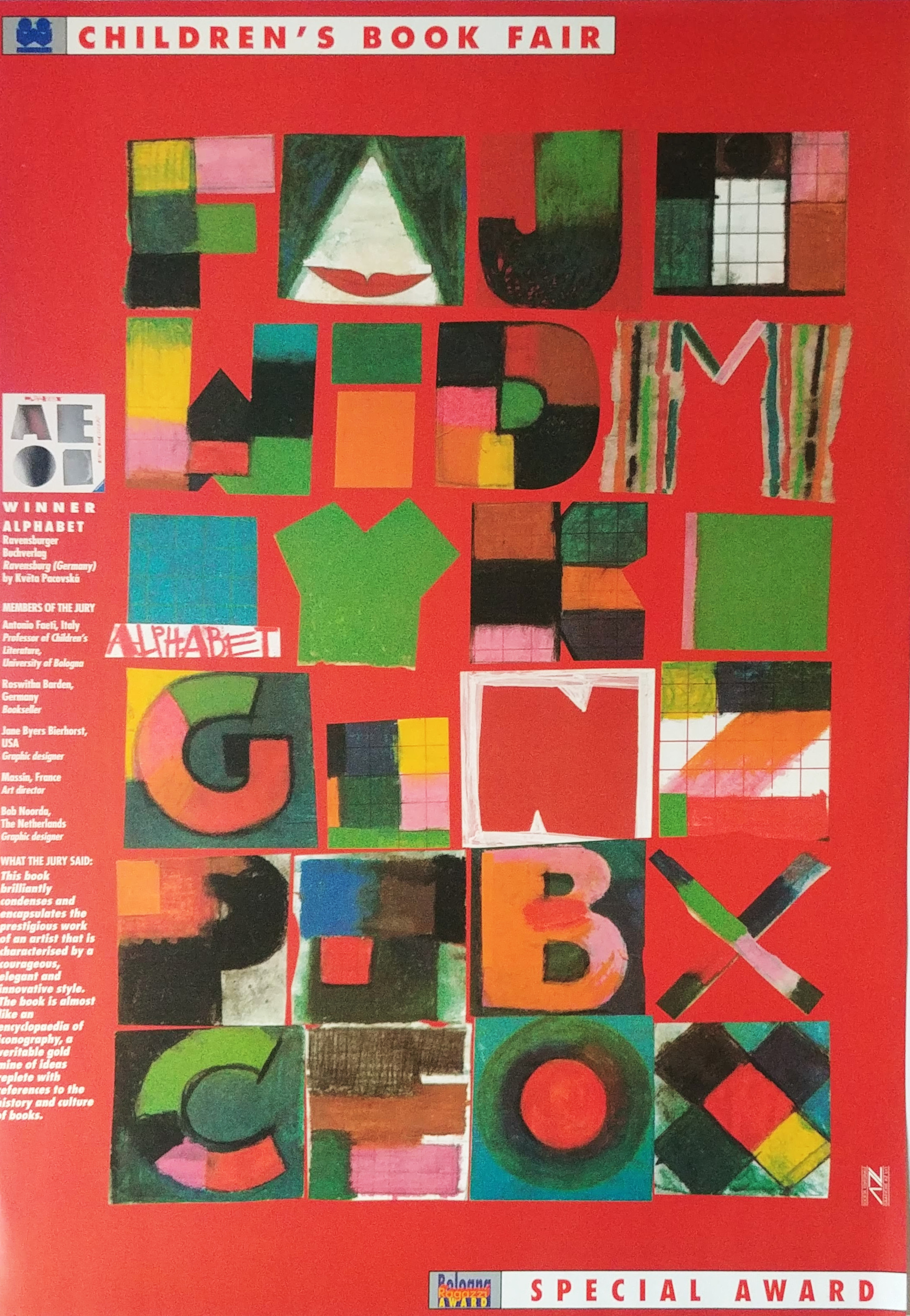 Seven Posters from the 1998 Bologna Children's Book Fair by Bologna