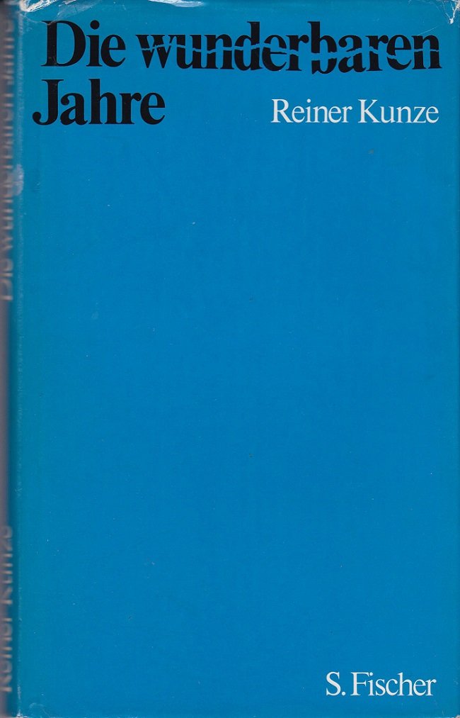 Interpretation Fünfzehn Von Reiner Kunze Original-Begleitschreiben des Schriftstellers Reiner Kunze zur