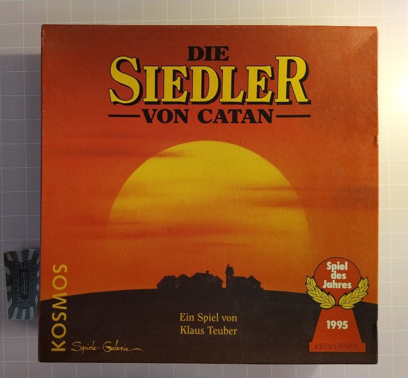 Kosmos 684617 Die Siedler von Catan. [Basisspiel mit Holzfiguren von 1995 / Brettspiel]. by