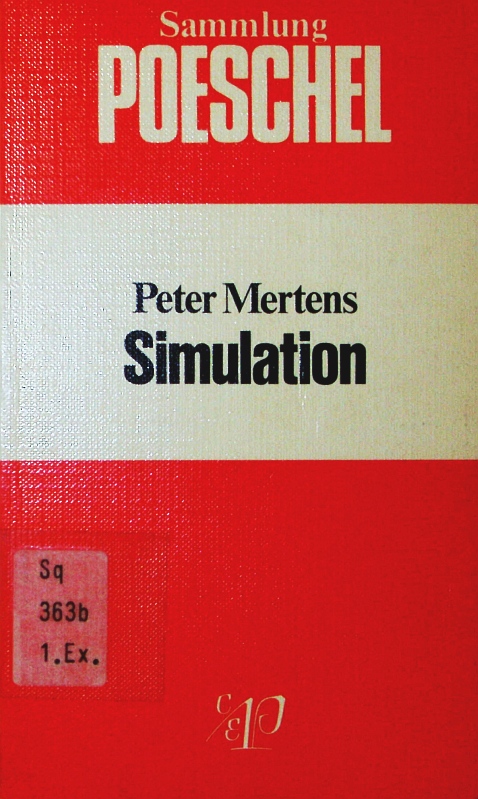 Simulation. - Mertens, Peter