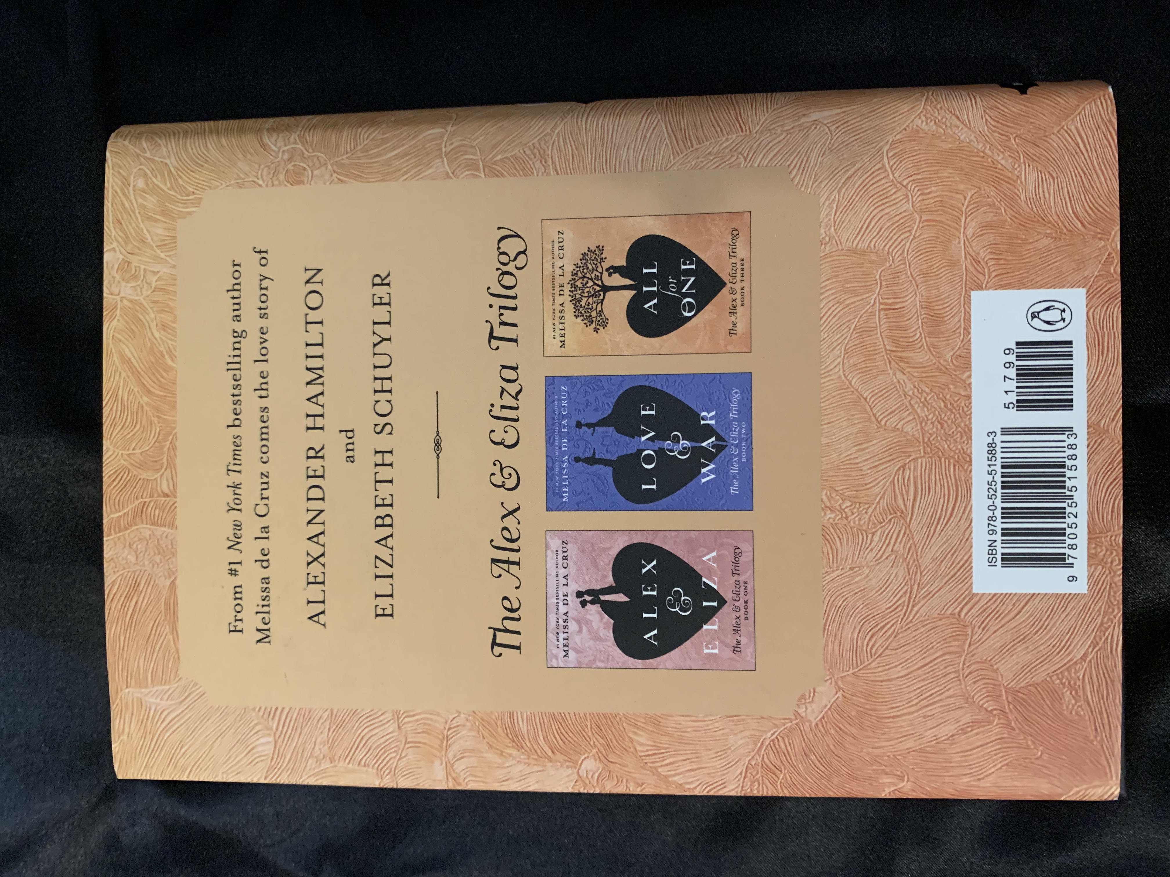 All for One The Alex Eliza Trilogy by De La Cruz Melissa