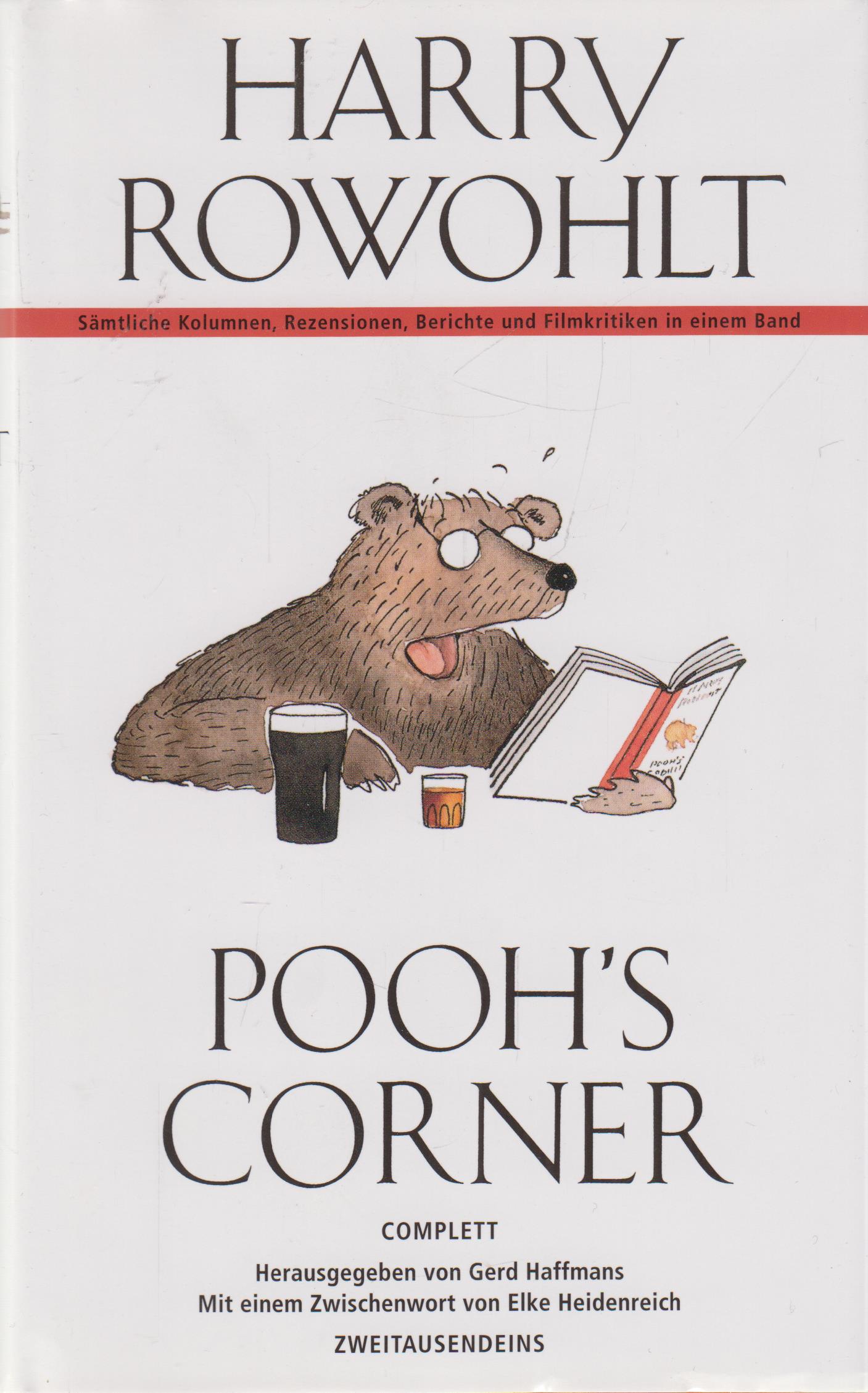 Pooh's Corner Complett. Sämtliche Kolumnen, Rezensionen, Berichte, Buch- und Filmkritiken - Rowohlt, Harry