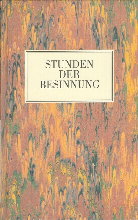 Stunden der Besinnung