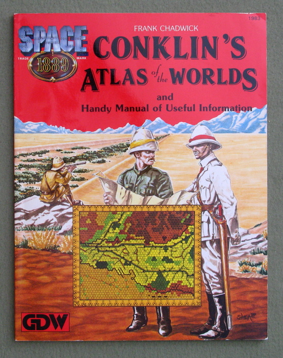 Conklin's Atlas of the Worlds (Space 1889 RPG) - Frank Chadwick