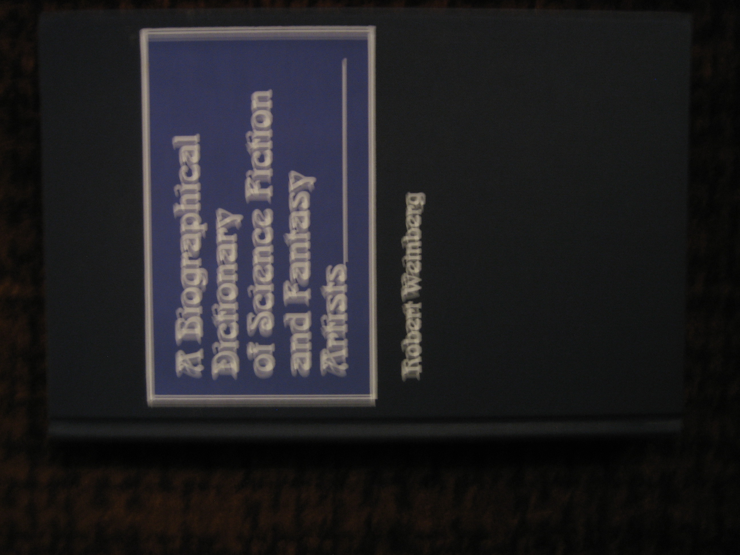 A Biographical Dictionary of Science Fiction and Fantasy Artists by