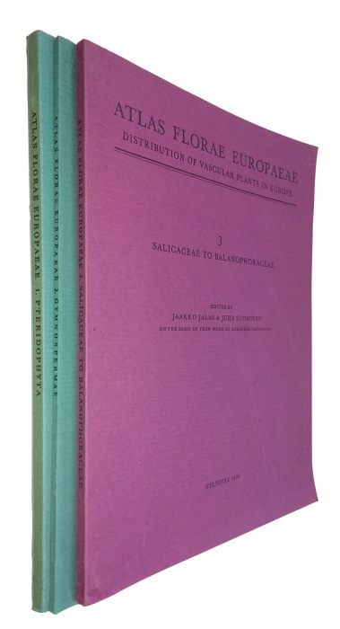 Atlas Florae Europaeae. Distribution of Vascular Plants in Europe 1-3 - Jalas, J.; Suominen, J. (Eds)