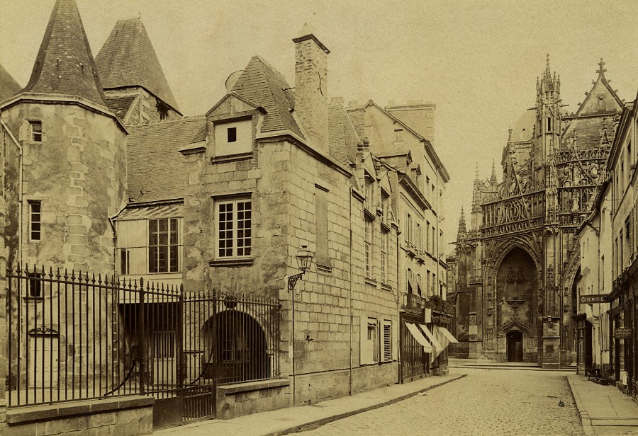 France Normandy Alencon Maison d'Ozé Basilica old Photo Neurdein 1890 ...