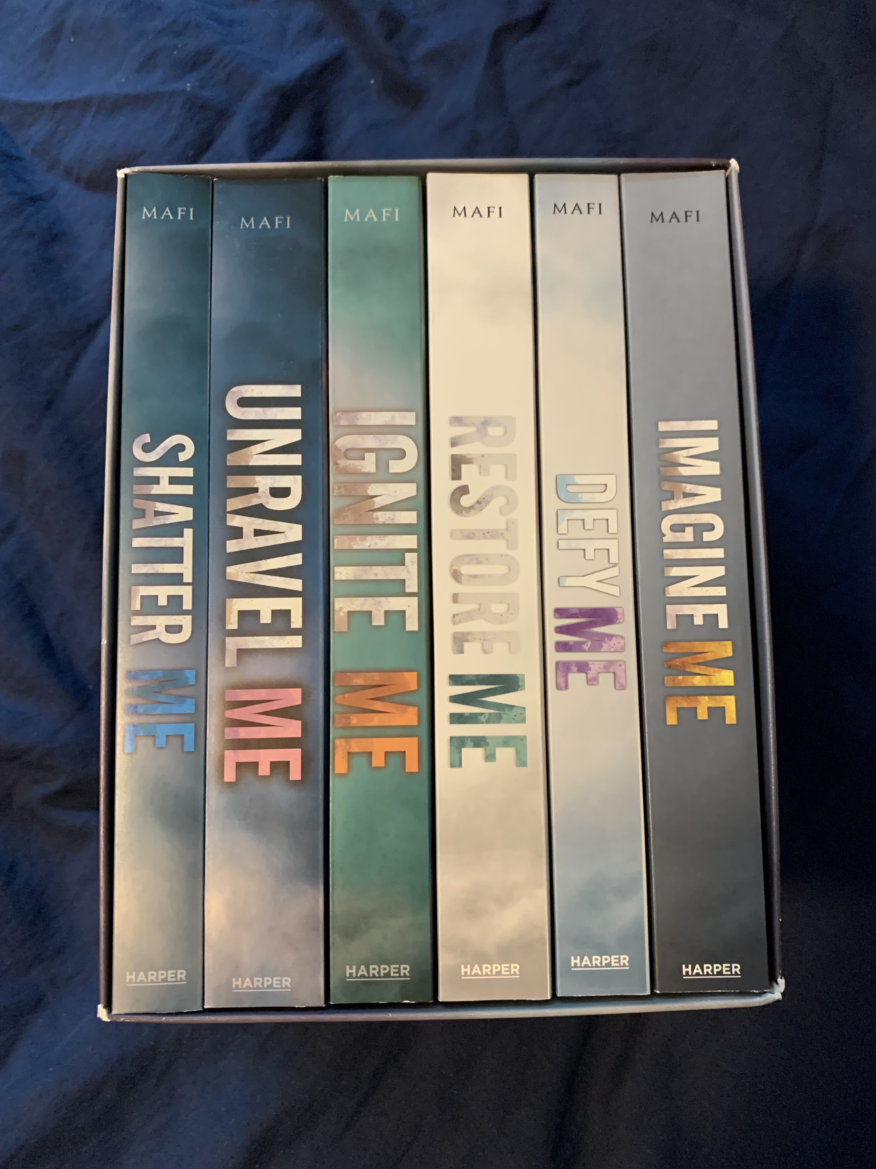 Shatter Me Series 6-Book Box Set Paperback, English - MAFI - NEW FACTORY  SEALED