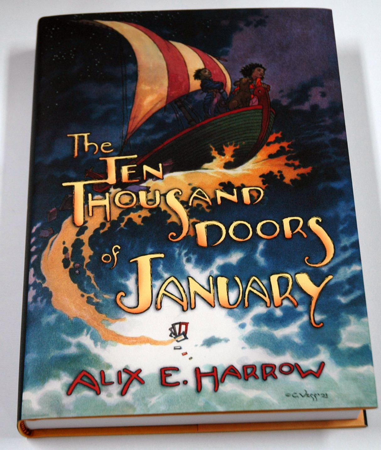 Ten Thousand Doors of January Bookish Fandom Fanart Bookmark 