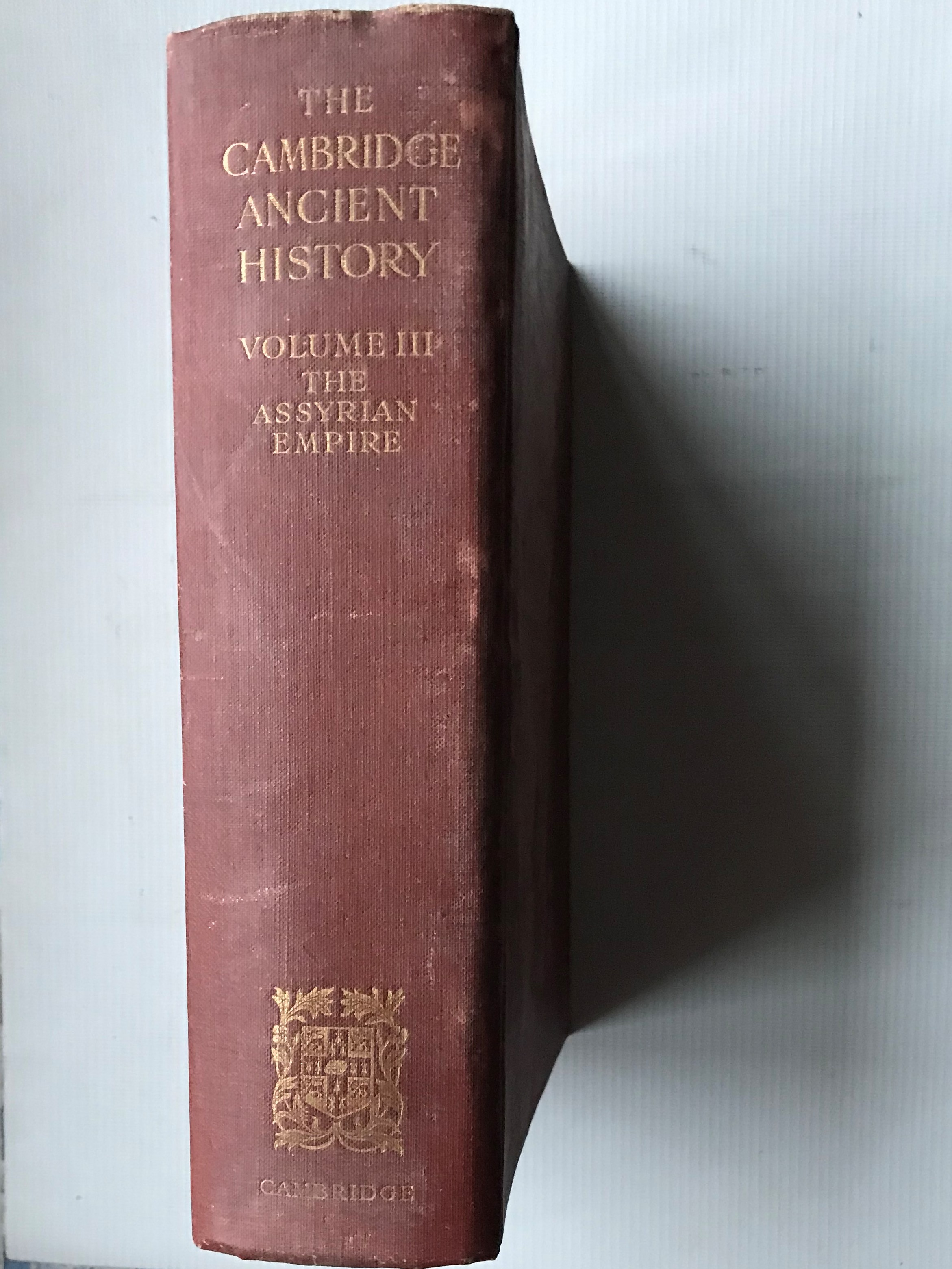 The Cambridge Ancient History Volume III: The Assyrian Empire by Bury ... - 31067992416