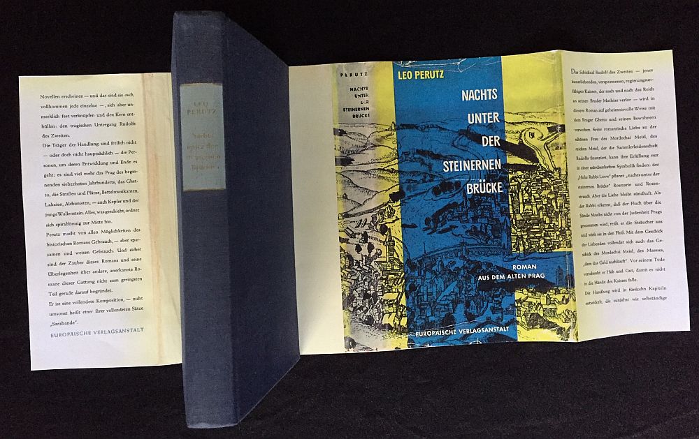 Nachts unter der steinernen Brücke. Ein Roman aus dem alten Prag. Hg. u. mit einem Nachwort von Hans-Harald Müller. - Perutz, Leo
