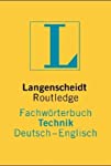 Langenscheidts Fachwörterbuch, Fachwörterbuch Technik, Deutsch-Englisch. - Langenscheidt, Fachverlag,