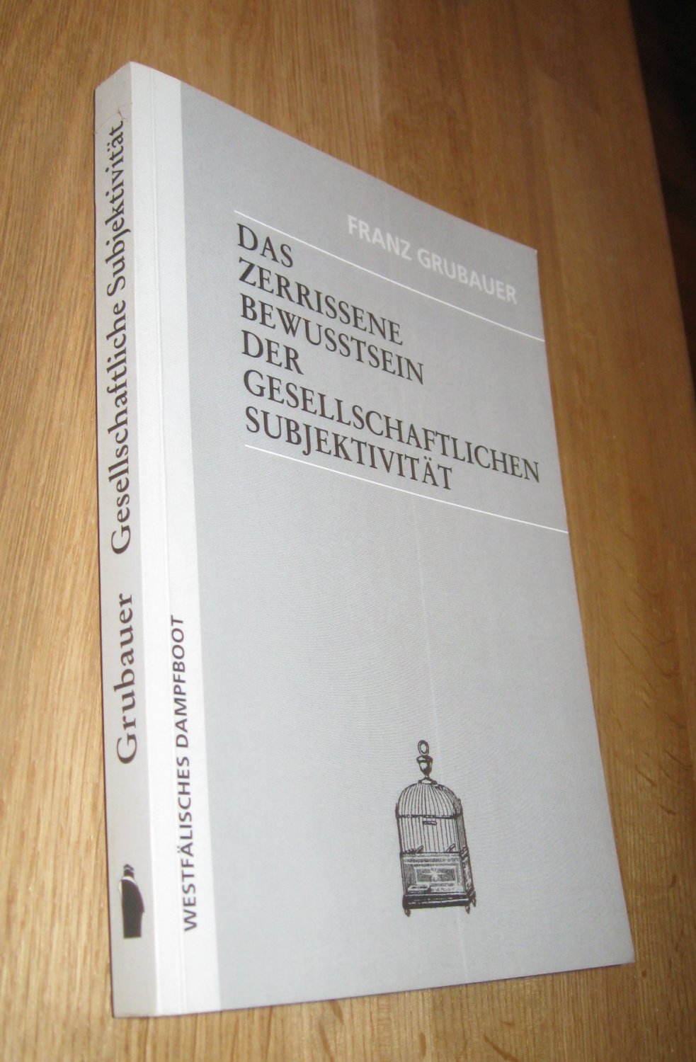 Das zerrissene Bewußtsein der gesellschaftlichen Subjektivität - Franz Grubauer