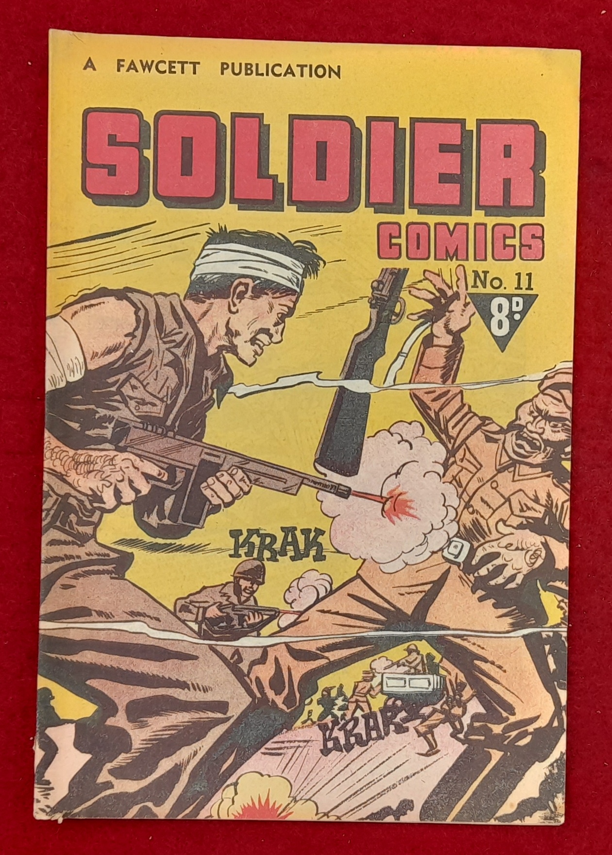 Soldier Comics 11 Golden Age Australian Comic Book