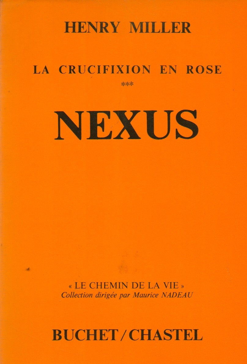 Nexus - Miller, Henry; Giroux, Roger (trans)