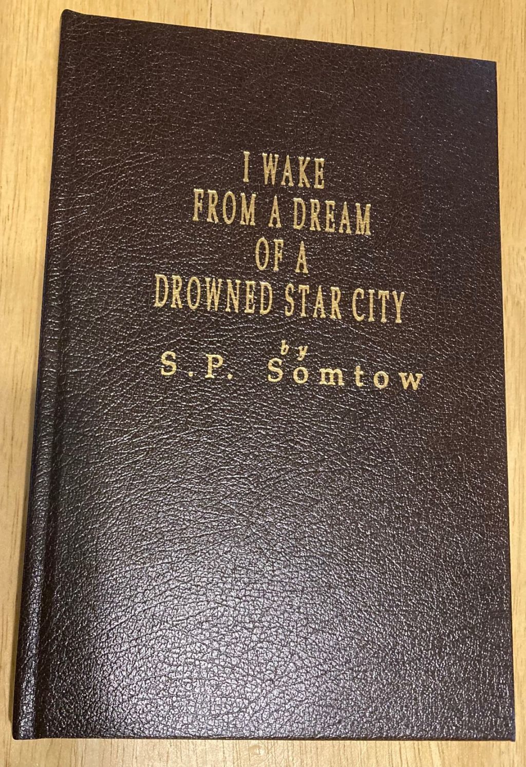[Signed] [First Edition] I Wake from a Dream of a Drowned Star City Axolotl Press Series Book #24 S. P. Somtow [Used - Fine] [Hardcover]